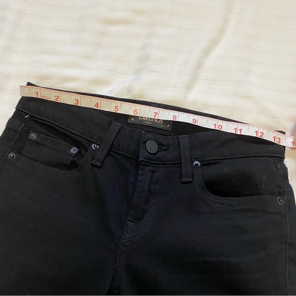 Aritzia The Castings Mid Rise Skinny Jean Black size 25 - Picture 14 of 16